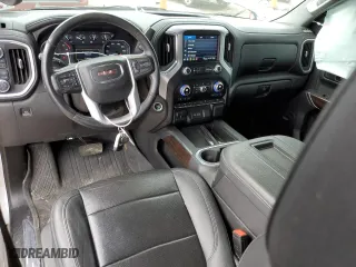 2021 GMC Sierra 1500 SLT with VIN 3GTU9DET2MG283410, listed as a Copart auction lot 87686155 with 96,020 mi miles and Salvage Title. Bid and sale history available at carsss.com. Image 8.