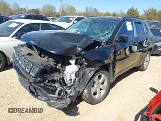 2021 Jeep Compass Latitude with VIN 3C4NJCBB4MT532251, listed as a IAAI auction lot 41889321 with 52,295 mi miles and . Bid and sale history available at DreamBid. Image 17.