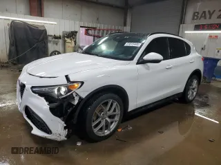 2018 Alfa Romeo Stelvio Ti Sport z VIN ZASFAKNN5J7C16756, wystawiony jako Copart lot #51815445 z przebiegiem 54 947 mil mil oraz Szkoda całkowita • Salvage title. Historia ofert i sprzedaży dostępna na DreamBid. Obrazek 1.