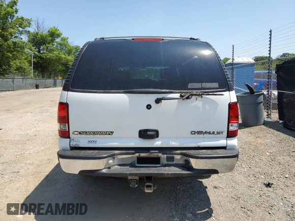 2002 Chevrolet Suburban LT with VIN 1GNFK16ZX2J297539, listed as a Copart auction lot 62850715 with 255,146 mi miles and Clean title. Bid and sale history available at DreamBid. Image 6.