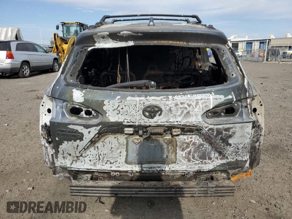 2024 Toyota Corolla Cross Hybrid S with VIN 7MUFBABGXRV020390, listed as a Copart auction lot 61591535 with Not provided miles and Salvage title. Bid and sale history available at DreamBid. Image 6.
