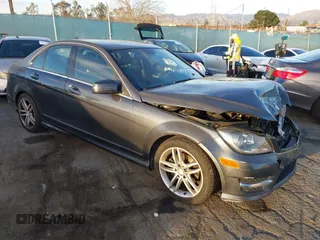 2013 Mercedes-Benz C-Class C 250 Sport with VIN WDDGF4HB8DA775968, listed as a IAAI auction lot 41646003 with 174,541 mi miles. Bid and sale history available at carsss.com. Image 1.