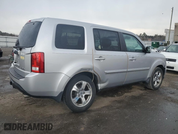 2012 Honda Pilot EX-L with VIN 5FNYF4H7XCB004489, listed as a Copart auction lot 47171315 with 241,178 mi miles and Salvage Title. Bid and sale history available at DreamBid. Image 3.