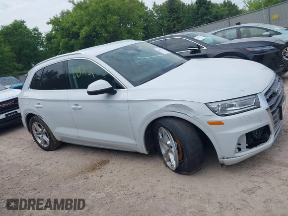 2019 Audi Q5 Premium with VIN WA1ANAFY1K2112834, listed as a IAAI auction lot 42443822 with 98,579 mi miles and . Bid and sale history available at DreamBid. Image 13.