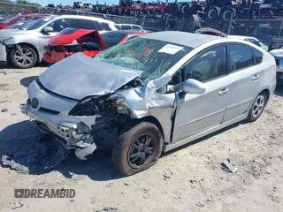 2013 Toyota Prius One with VIN JTDKN3DU7D0343743, listed as a IAAI auction lot 41816317 with 183,096 mi miles. Bid and sale history available at carsss.com. Image 2.
