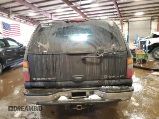 2002 Chevrolet Suburban LS with VIN 1GNFK16Z42J110098, listed as a Copart auction lot 44579395 with 317,196 mi miles and Clean Title. Bid and sale history available at carsss.com. Image 6.