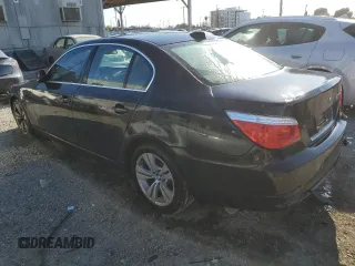 2010 BMW 5 Series 528i with VIN WBANU5C59AC460673, listed as a Copart auction lot 49471175 with 130,726 mi miles and Clean Title. Bid and sale history available at carsss.com. Image 2.