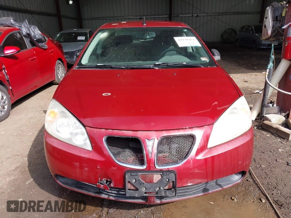 2008 Pontiac G6 1SV Value Leader with VIN 1G2ZF57B484273977, listed as a IAAI auction lot 41930494 with 104,300 mi miles. Bid and sale history available at carsss.com. Image 12.