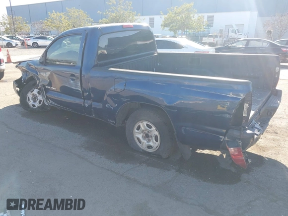 2007 Toyota Tacoma with VIN 5TENX22N77Z466346, listed as a IAAI auction lot 41450614 with 239,792 mi miles. Bid and sale history available at carsss.com. Image 3.
