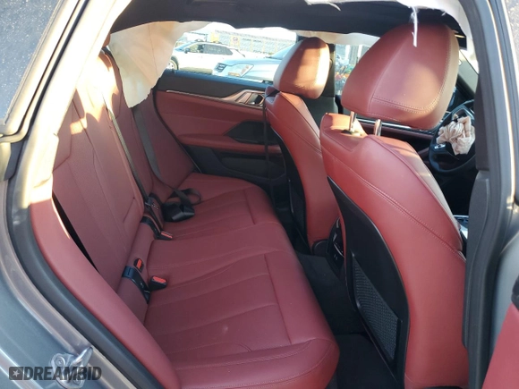 2023 BMW i4 eDrive35 with VIN WBY43AW09PFP96100, listed as a Copart auction lot 77772414 with NaN miles and Salvage Title. Bid and sale history available at carsss.com. Image 10.