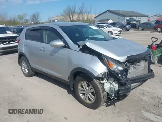 2011 Kia Sportage LX with VIN KNDPB3A2XB7071873, listed as a IAAI auction lot 42092248 with 94,353 mi miles and . Bid and sale history available at carsss.com. Image 1.