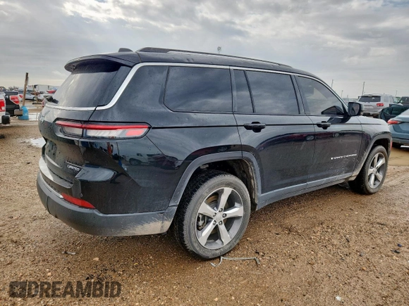 2021 Jeep Grand Cherokee Limited with VIN 1C4RJKBG3M8106119, listed as a Copart auction lot 61478005 with 39,105 mi miles and Clean title. Bid and sale history available at DreamBid. Image 3.