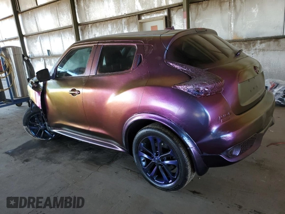 2016 Nissan Juke SL with VIN JN8AF5MRXGT602412, listed as a Copart auction lot 41916735 with 65,995 mi miles and Salvage Title. Bid and sale history available at carsss.com. Image 2.