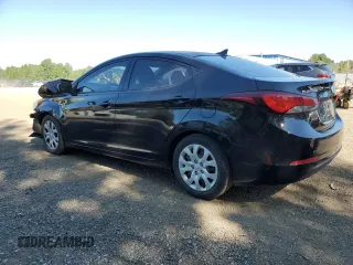2015 Hyundai Elantra SE with VIN 5NPDH4AE4FH598813, listed as a Copart auction lot 65006625 with 161,770 mi miles and Salvage title. Bid and sale history available at DreamBid. Image 2.