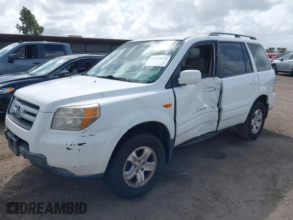 2008 Honda Pilot VP with VIN 5FNYF28258B012015, listed as a IAAI auction lot 41938695 with 181,967 mi miles and . Bid and sale history available at DreamBid. Image 18.