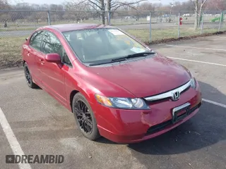 2007 Honda Civic Sdn LX with VIN 2HGFA16567H507833, listed as a IAAI auction lot 41914426 with 143,686 mi miles. Bid and sale history available at carsss.com. Image 1.