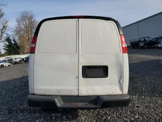 2019 Chevrolet Express Cargo with VIN 1GCWGBFG8K1352763, listed as a Copart auction lot 86736704 with Not provided miles and Salvage title. Bid and sale history available at DreamBid. Image 6.