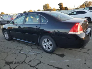 2013 Chevrolet Impala LS with VIN 2G1WF5E30D1256537, listed as a Copart auction lot 43875705 with 142,452 mi miles and Salvage Title. Bid and sale history available at DreamBid. Image 2.