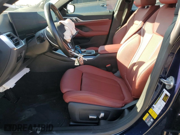 2023 BMW i4 eDrive40 z VIN WBY73AW04PFN76960, wystawiony jako Copart lot #89221195 z przebiegiem 20 365 mil mil oraz Szkoda całkowita • Salvage title. Historia ofert i sprzedaży dostępna na DreamBid. Obrazek 7.