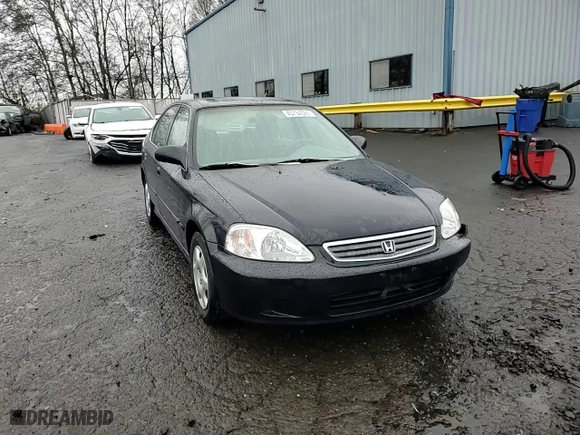 1999 Honda Civic EX with VIN 2HGEJ8644XH541829, listed as a Copart auction lot 45734025 with 129,960 mi miles and Salvage Title. Bid and sale history available at carsss.com. Image 11.