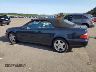 2001 Mercedes-Benz CLK 320/430 with VIN WDBLK70G91T081852, listed as a Copart auction lot 63235504 with 42,766 mi miles and Clean Title. Bid and sale history available at DreamBid. Image 2.