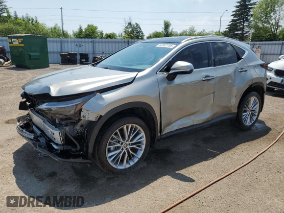 2024 Lexus NX 350h Premium z VIN 2T2GKCEZ4RC025080, wystawiony jako Copart lot #62932195 z przebiegiem 4 209 mil mil oraz Czysty tytuł • Clean title. Historia ofert i sprzedaży dostępna na DreamBid. Obrazek 1.