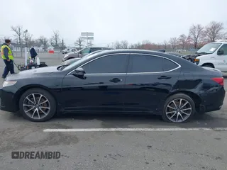 2015 Acura TLX with VIN 19UUB1F3XFA023244, listed as a IAAI auction lot 41890754 with 92,090 mi miles. Bid and sale history available at carsss.com. Image 14.