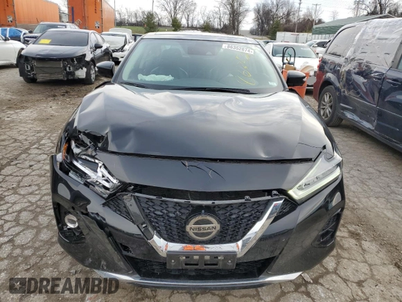 2020 Nissan Maxima Platinum with VIN 1N4AA6FVXLC365690, listed as a Copart auction lot 86352874 with 44,462 mi miles and Salvage Title. Bid and sale history available at DreamBid. Image 5.