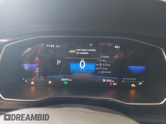2023 Volkswagen Jetta SE with VIN 3VWEM7BUXPM057216, listed as a IAAI auction lot 42303031 with 30,591 mi miles and . Bid and sale history available at DreamBid. Image 7.