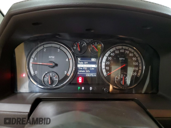 2012 Ram 2500 Laramie with VIN 3C6UD5FL9CG177416, listed as a Copart auction lot 81096624 with 106,376 mi miles and Salvage Title. Bid and sale history available at carsss.com. Image 9.