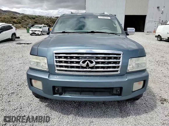 2008 Infiniti QX56 with VIN 5N3AA08C58N906100, listed as a Copart auction lot 51782595 with 268,502 mi miles and Salvage Title. Bid and sale history available at DreamBid. Image 11.