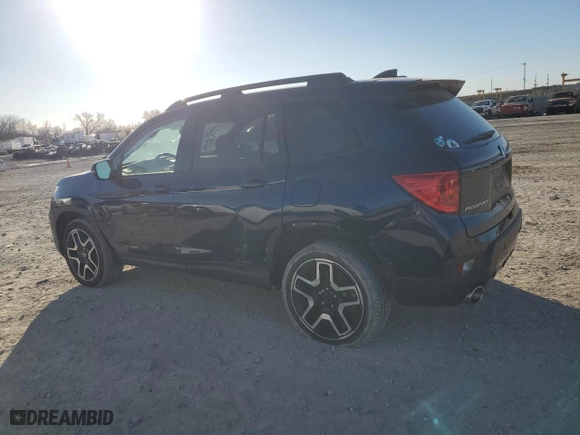2022 Honda Passport Elite with VIN 5FNYF8H01NB023932, listed as a Copart auction lot 83674004 with 26,134 mi miles and Salvage Title. Bid and sale history available at carsss.com. Image 2.