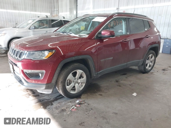 2021 Jeep Compass Altitude z VIN 3C4NJDBB0MT552227, wystawiony jako IAAI lot #41731839 z przebiegiem 34 453 mil mil oraz . Historia ofert i sprzedaży dostępna na DreamBid. Obrazek 18.