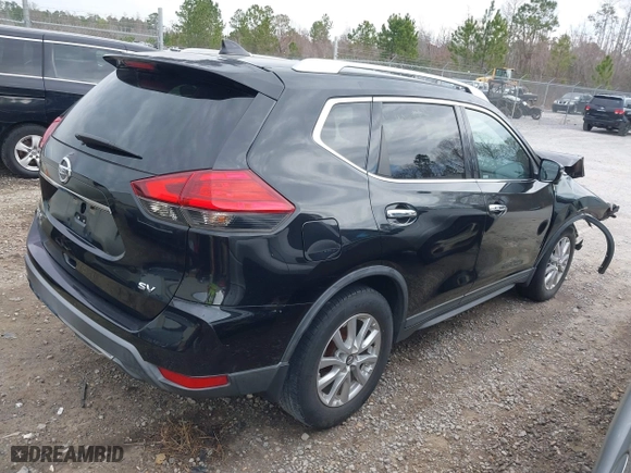 2017 Nissan Rogue S with VIN KNMAT2MT0HP576752, listed as a IAAI auction lot 41599440 with 101,253 mi miles. Bid and sale history available at carsss.com. Image 4.