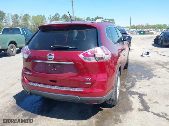2014 Nissan Rogue SL with VIN 5N1AT2MTXEC777945, listed as a IAAI auction lot 41954729 with 256,748 mi miles. Bid and sale history available at carsss.com. Image 4.
