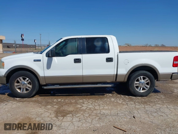 2006 Ford F-150 XLT with VIN 1FTPW12V76KE05796, listed as a IAAI auction lot 41965247 with 196,951 mi miles. Bid and sale history available at carsss.com. Image 14.