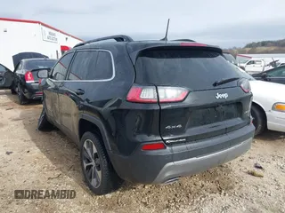 2022 Jeep Cherokee Limited with VIN 1C4PJMDX7ND502983, listed as a IAAI auction lot 41688290 with 29,491 mi miles and . Bid and sale history available at DreamBid. Image 3.