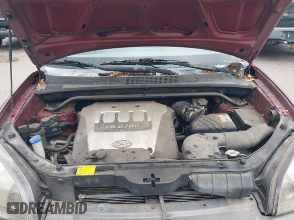 2006 Hyundai Tucson GLS with VIN KM8JN12D86U340196, listed as a IAAI auction lot 42144736 with 232,121 mi miles. Bid and sale history available at carsss.com. Image 10.