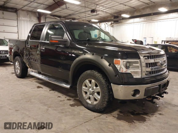 2014 Ford F-150 XL with VIN 1FTFW1EF4EFA10840, listed as a IAAI auction lot 42296253 with 121,769 mi miles and . Bid and sale history available at DreamBid. Image 1.