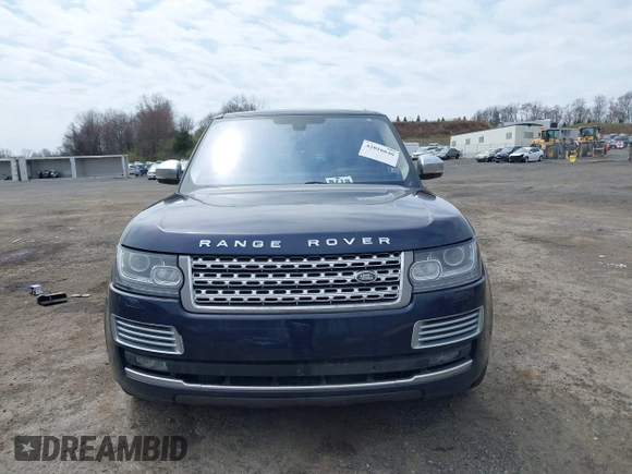 2016 Land Rover Range Rover HSE with VIN SALGS2KF7GA289736, listed as a IAAI auction lot 42016646 with 146,366 mi miles and . Bid and sale history available at DreamBid. Image 6.