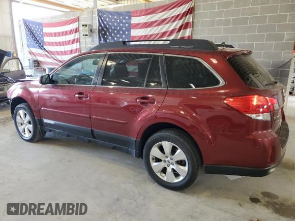 2012 Subaru Outback Limited with VIN 4S4BRDKC4C2280197, listed as a Copart auction lot 51958995 with 117,270 mi miles and Salvage title. Bid and sale history available at DreamBid. Image 2.