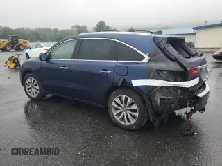 2015 Acura MDX Technology with VIN 5FRYD4H43FB002890, listed as a Copart auction lot 60710895 with 148,598 mi miles and Salvage title. Bid and sale history available at DreamBid. Image 2.