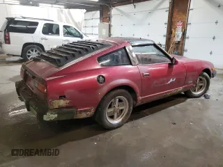 1981 Datsun 280ZX z VIN JN1HZ04S1BX414616, wystawiony jako Copart lot #82249204 z przebiegiem 114 028 mil mil oraz Tytuł czysty. Historia ofert i sprzedaży dostępna na DreamBid. Obrazek 3.