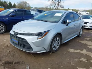 2023 Toyota Corolla LE with VIN 5YFB4MDE5PP002756, listed as a IAAI auction lot 41916290 with 30,097 mi miles and . Bid and sale history available at DreamBid. Image 17.