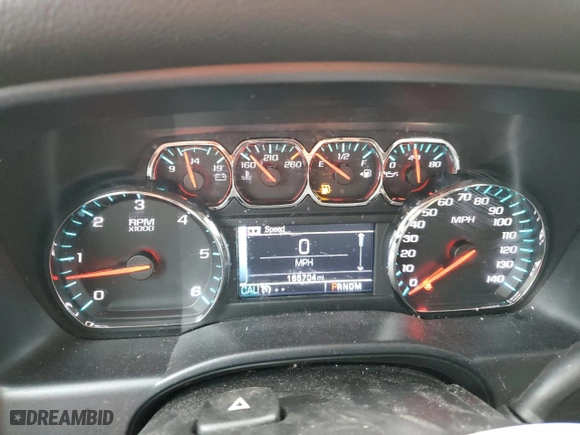 2016 Chevrolet Silverado 1500 LT with VIN 1GCVKREH2GZ181109, listed as a Copart auction lot 51897565 with 165,704 mi miles and Salvage Title. Bid and sale history available at carsss.com. Image 9.