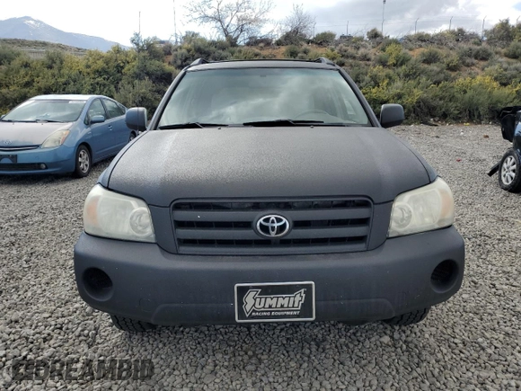 2005 Toyota Highlander with VIN JTEEP21A350110922, listed as a Copart auction lot 54382275 with 256,375 mi miles and Clean Title. Bid and sale history available at DreamBid. Image 5.