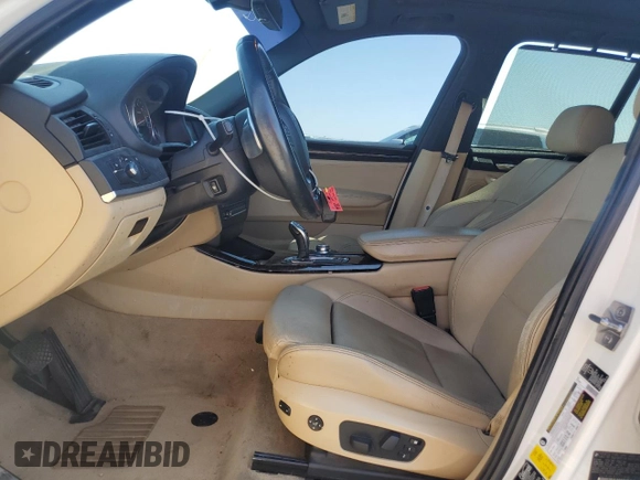 2011 BMW X3 35i with VIN 5UXWX7C59BL735081, listed as a Copart auction lot 52051245 with 165,823 mi miles and Clean Title. Bid and sale history available at DreamBid. Image 7.