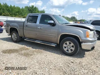 2012 GMC Sierra 1500 SLE with VIN 3GTP1VE03CG200968, listed as a Copart auction lot 59004735 with 146,777 mi miles and Salvage title. Bid and sale history available at DreamBid. Image 4.