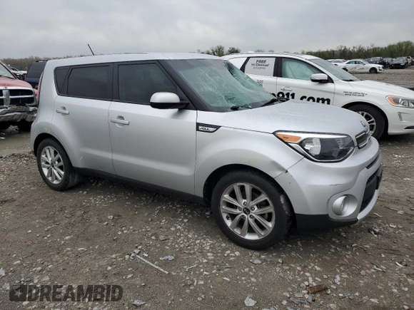 2018 Kia Soul + with VIN KNDJP3A59J7544078, listed as a Copart auction lot 51690445 with 95,624 mi miles and Salvage Title. Bid and sale history available at carsss.com. Image 4.