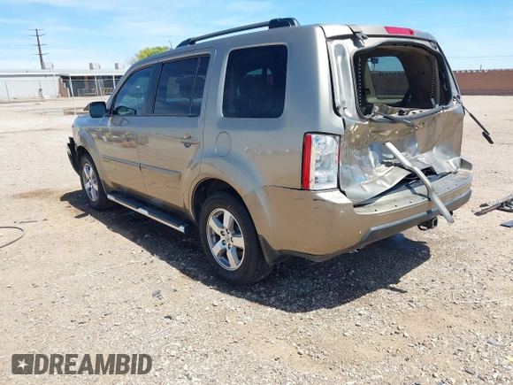 2010 Honda Pilot EX with VIN 5FNYF3H4XAB001380, listed as a IAAI auction lot 42090547 with 180,653 mi miles and . Bid and sale history available at carsss.com. Image 3.
